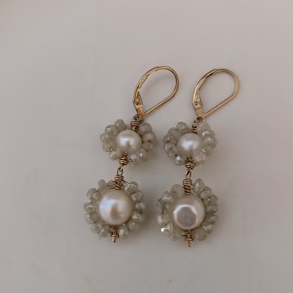 Authentic Dana Kellin drop earrings. - Picture 2 of 2